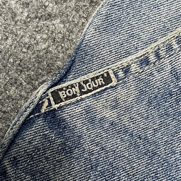 Bonjour Womens High-Waisted Vintage 80's Blue Jeans Size 9 - Picture 2 of 10